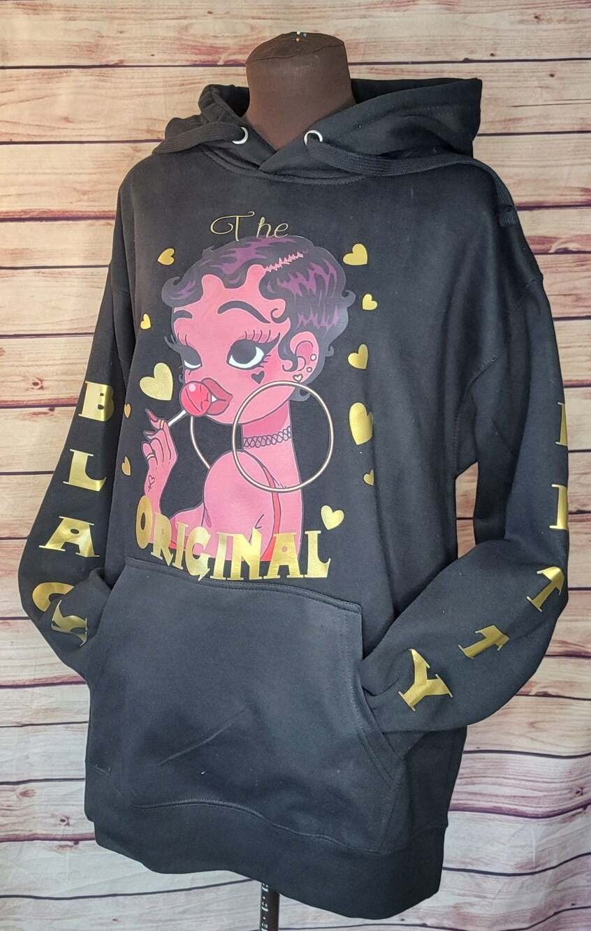 Black Betty Boop sweatshirt- African Ame